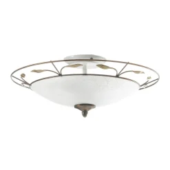 Luca loftlampe med scavo-glas