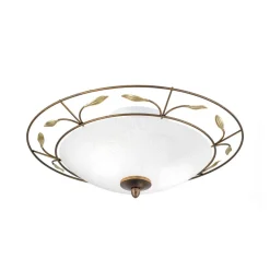 Luca loftlampe med scavo-glas