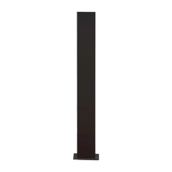 Lucande Aegisa LED-vejlampe, 80 cm, antracit, metal, IP54
