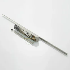 Lucande Alexis LED-gallerilampe 118 cm, mat nikkel