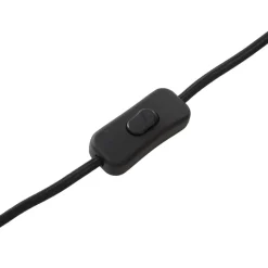 Lucande bordlampe Aeloria, kobber, jern, Ø 12 cm, E27