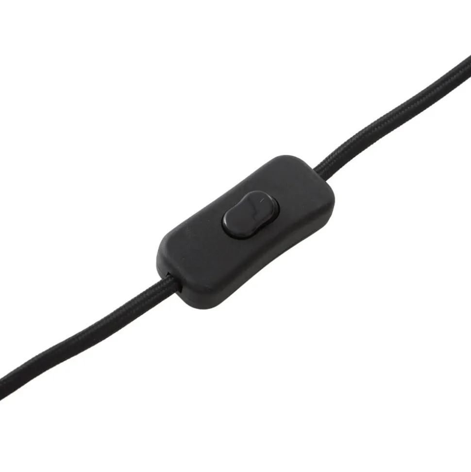 Lucande bordlampe Aeloria, kobber, jern, Ø 12 cm, E27