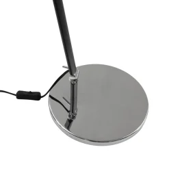 Lucande bordlampe Dansari, sort, metal, justerbar