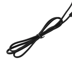 Lucande bordlampe Thalorin, højde 46 cm, grå, keramik