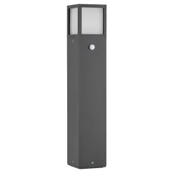 Lucande Dewari vejlampe, bevægelsessensor, E27, 65 cm, IP54