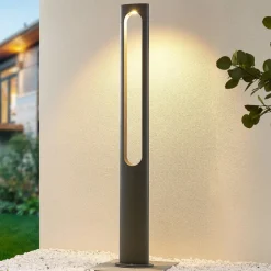 Lucande Dovino LED-lygtepæl, 150 cm