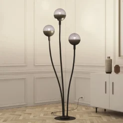 Lucande Dustian gulvlampe, 3 lyskilder