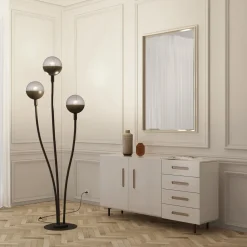 Lucande Dustian gulvlampe, 3 lyskilder