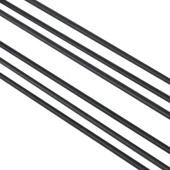 Lucande Evelis LED-vejlampe, sort, aluminium, sensor