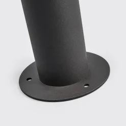 Lucande Fenia LED-vejlampe, 100 cm, sensor, IP54, antracit