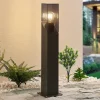 Lucande Fiola sokkellampe, 60 cm, antracit, IP54