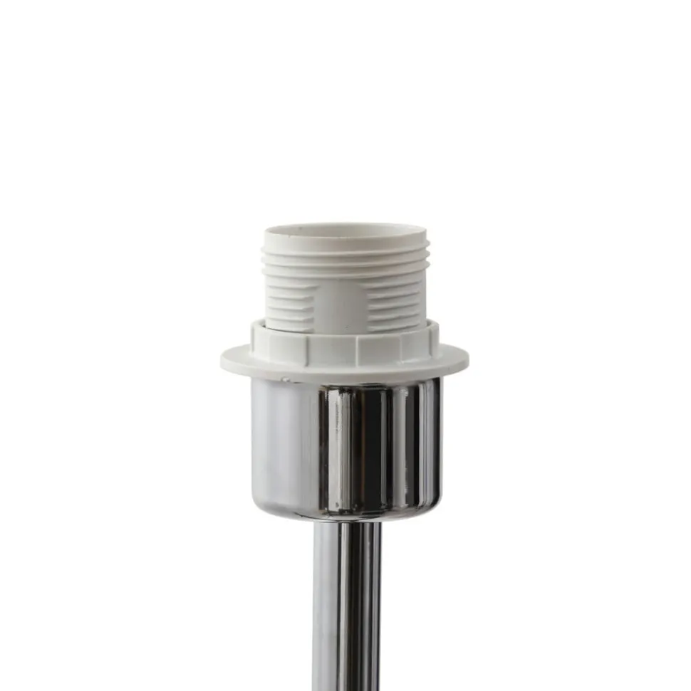 Lucande gulvlampe Amona, sort, tekstil, 150 cm, trefod