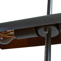 Lucande gulvlampe Nysira, grå metallic, 2 lyskilder