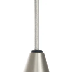 Lucande hængelampe Sharvil, 3 lyskilder, hvid, glas, 97 cm