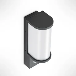 Lucande Jokum udendørs LED-væglampe, IP54, sensor