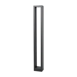 Lucande Jupp LED-vejlampe, 90 cm, antracit, metal, IP54