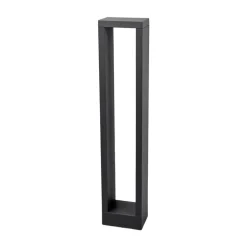 Lucande Jupp LED-vejlampe, sæt med 4, 60 cm, antracit, IP54