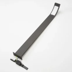 Lucande Juvia LED-vejlampe, 100 cm, antracit, metal, IP54