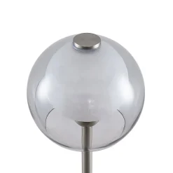 Lucande Kaiya gulvlampe med glasskærm