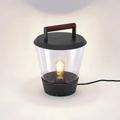 Lucande Larkyn bordlampe, udendørs dekoration