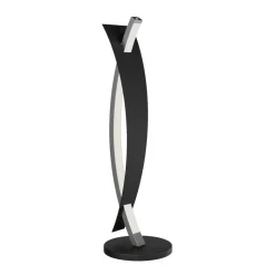 Lucande LED-bordlampe Marija, sort, dæmpbar, 62 cm