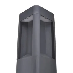 Lucande LED-gadelampe Annika, antracit, metal, 80 cm