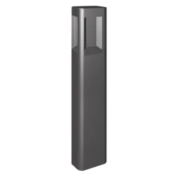 Lucande LED-gadelampe Annika, antracit, metal, 80 cm