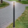Lucande LED-gadelampe Fenia, 100 cm, antracit, IP65