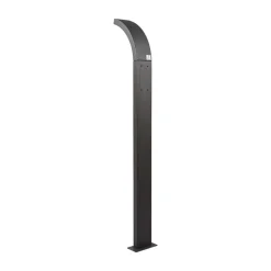 Lucande LED-gadelampe Juvia, 100 cm, bevægelsessensor, IP54