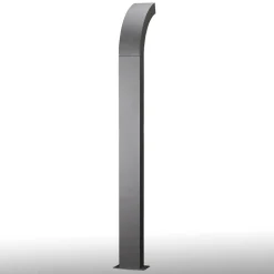 Lucande LED-gadelampe Lennik, 100 cm, antracit, metal