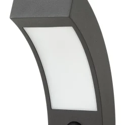 Lucande LED-gadelampe Lennik, sensor, 100 cm, antracit