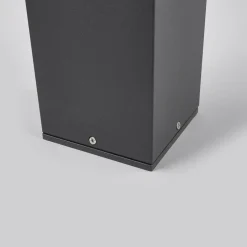 Lucande LED-gadelampe Nicola, 65 cm, antracit, P54