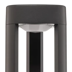 Lucande LED-gadelampe Pirron, 80 cm, trekantet, IP54