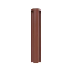 Lucande LED-gadelampe Raiku, rustfarvet, aluminium, 65 cm