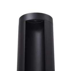 Lucande LED-gadelampe Raiku, sort, aluminium, 65 cm