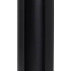 Lucande LED-gadelampe Raiku, sort, aluminium, 65 cm