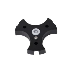 Lucande LED-gadelampe Raiku, sort, aluminium, 65 cm