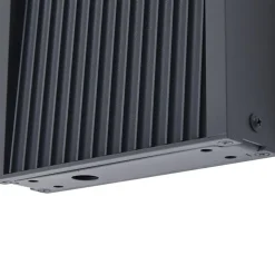 Lucande LED-gadelampe Tavion, 60 cm, antracit, IP65