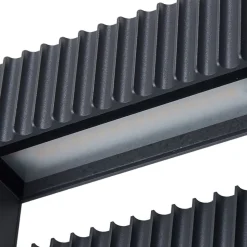 Lucande LED-gadelampe Tavion, 60 cm, antracit, IP65