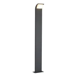 Lucande LED-gadelampe Tinna, 100 cm, antracit, IP65