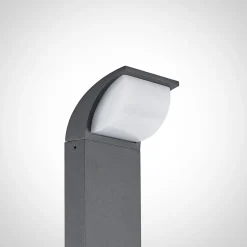 Lucande LED-gadelampe Tinna, 100 cm, antracit, IP65