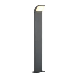 Lucande LED-gadelampe Tinna, 80 cm, antracit, IP65