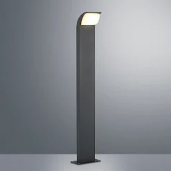 Lucande LED-gadelampe Tinna, 80 cm, antracit, IP65