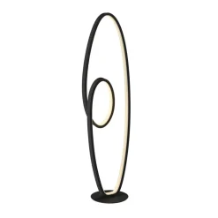 Lucande LED-gulvlampe Bronwyn, 122 cm, antracit, aluminium