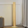Lucande LED-gulvlampe Silja, 101 cm, træ, resin, 3000K