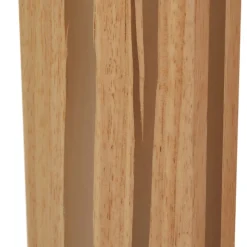 Lucande LED-gulvlampe Silja, 101 cm, træ, resin, 3000K