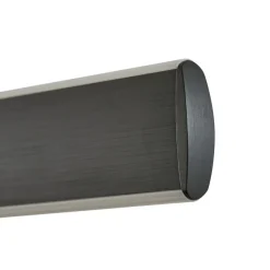 Lucande LED-hængelampe Arvon, sort, 117 cm, dæmpbar, CCT
