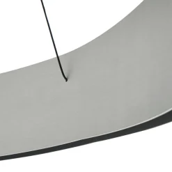 Lucande LED-hængelampe Daelor, sort/alu, CCT, dæmpbar