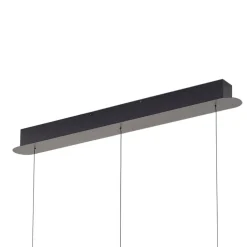 Lucande LED-hængelampe Joran, 3 lyskilder, hvid, glas