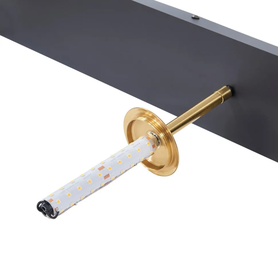 Lucande LED-hængelampe Joran, 3 lyskilder, hvid, glas